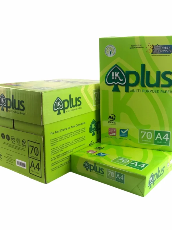 Giấy a4 ik plus 70 gsm