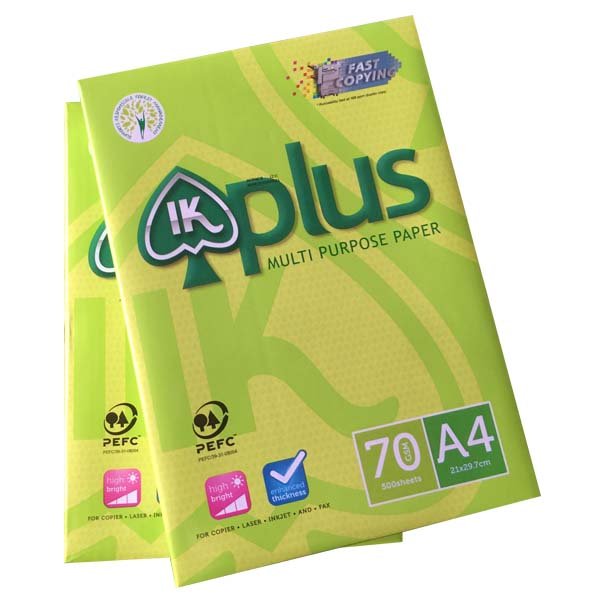 Giấy a4 ik plus 70 gsm - Ảnh 2